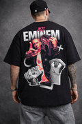 Eminem Street Icon Oversized Black T-Shirt
