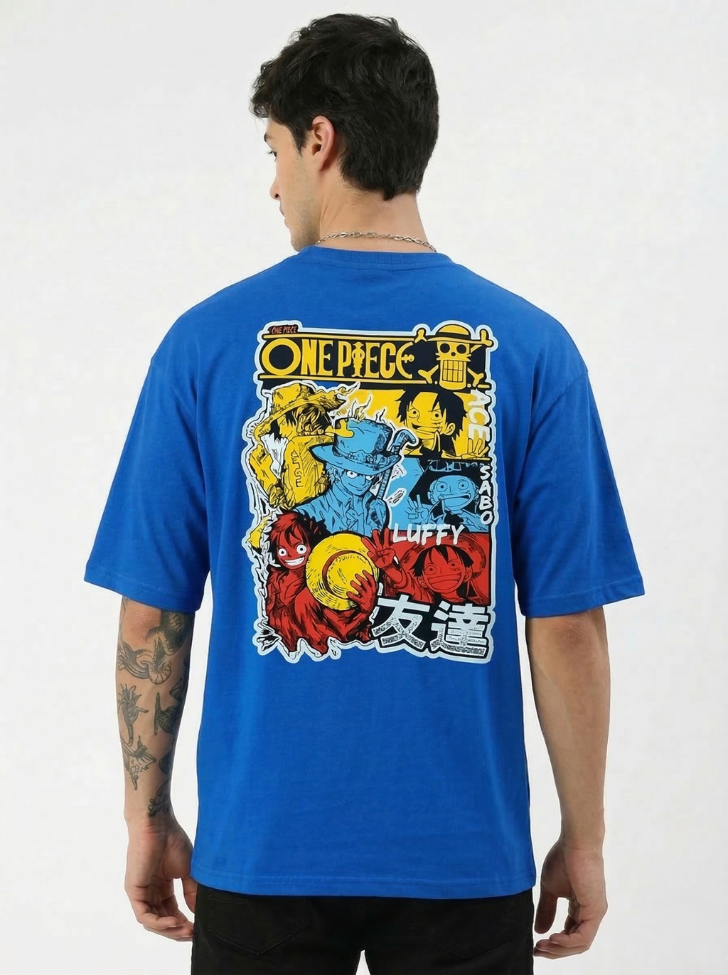 One Piece Brother Trio T-Shirt – Luffy Ace Sabo Anime