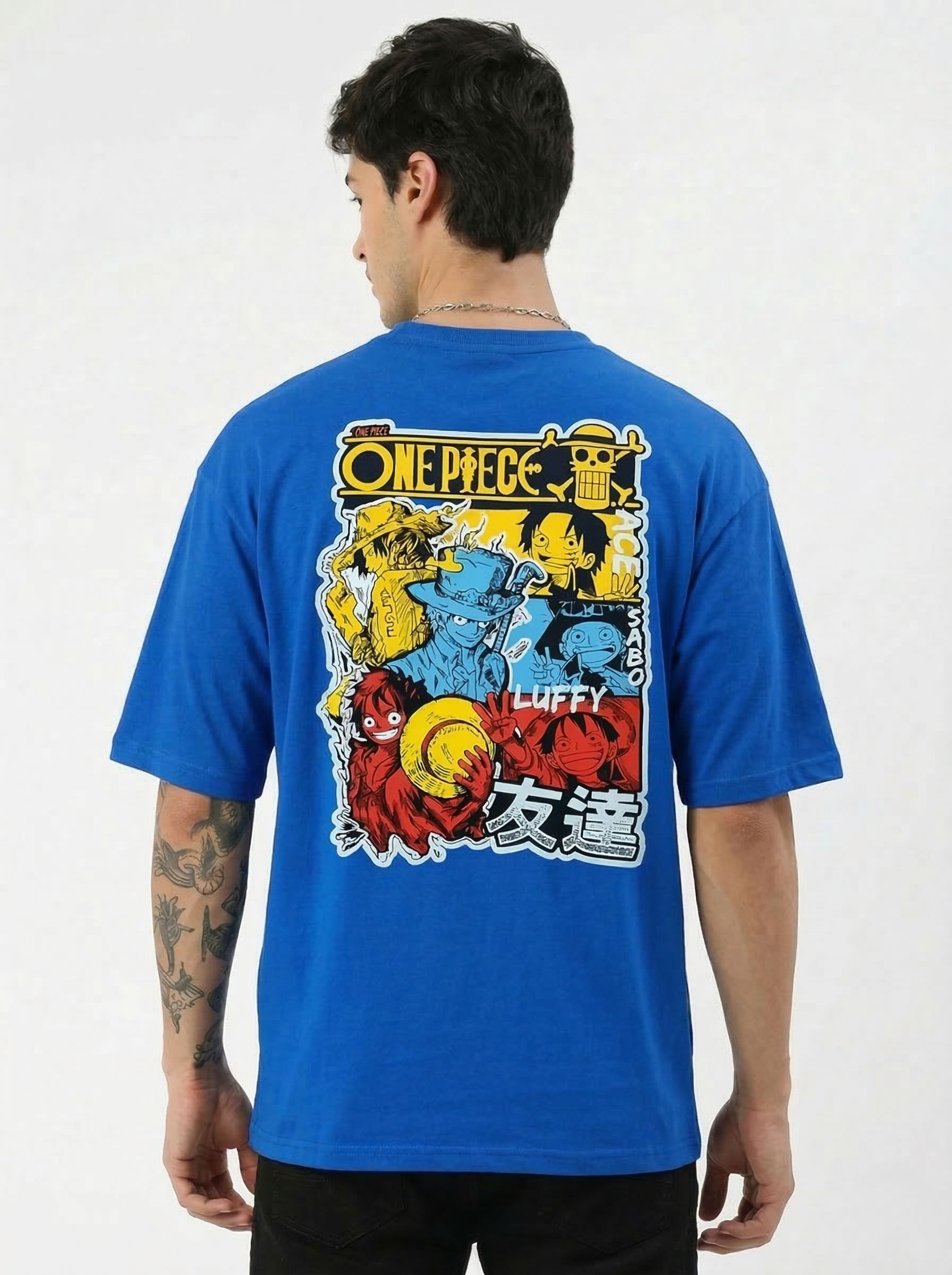 One Piece Brother Trio T-Shirt – Luffy Ace Sabo Anime