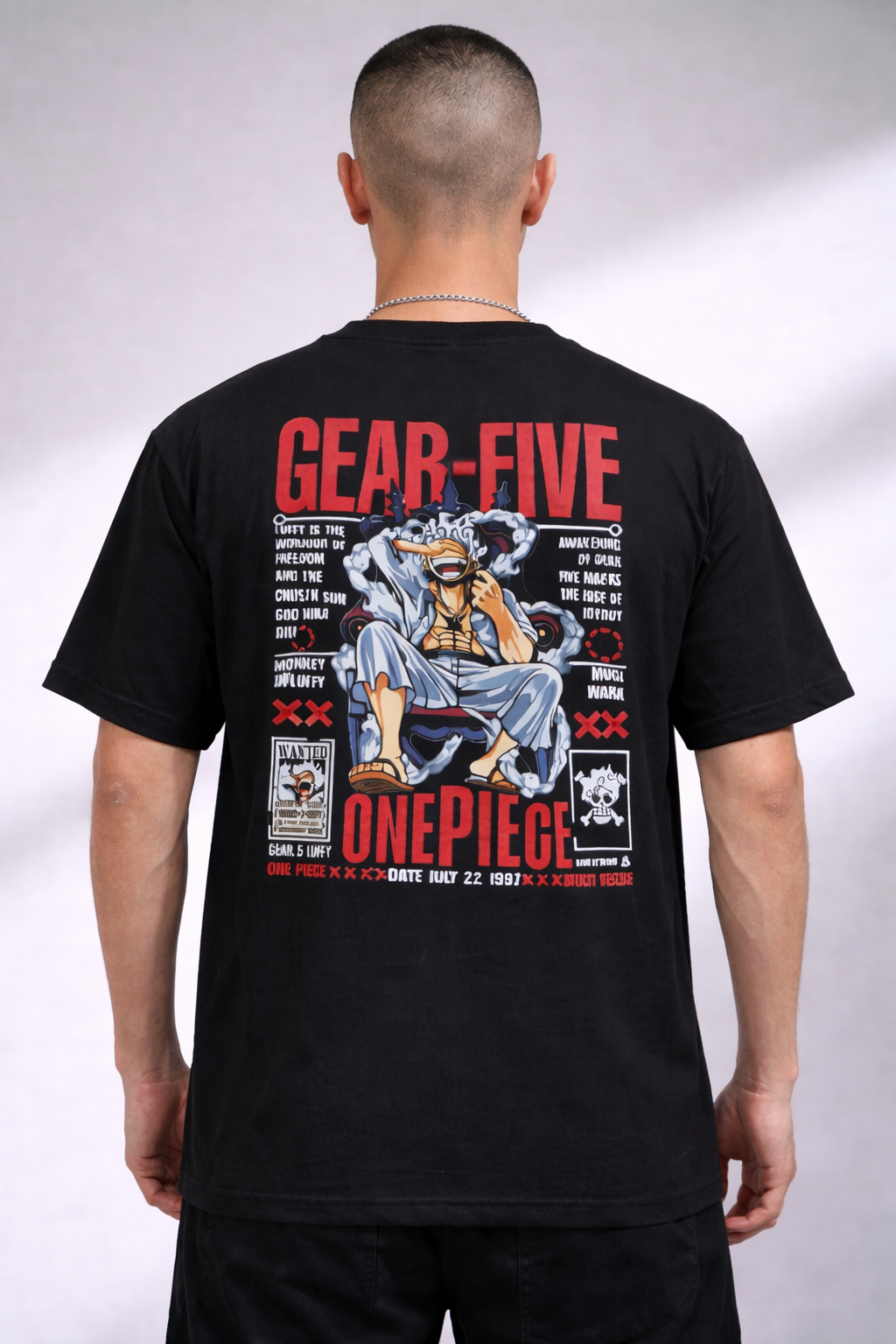 One Piece Luffy Gear 5 T-Shirt – Sun God Nika