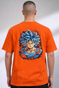 Goku Ultra Instinct Anime Graphic T-Shirt – Premium Cotton Streetwear Tee for Men