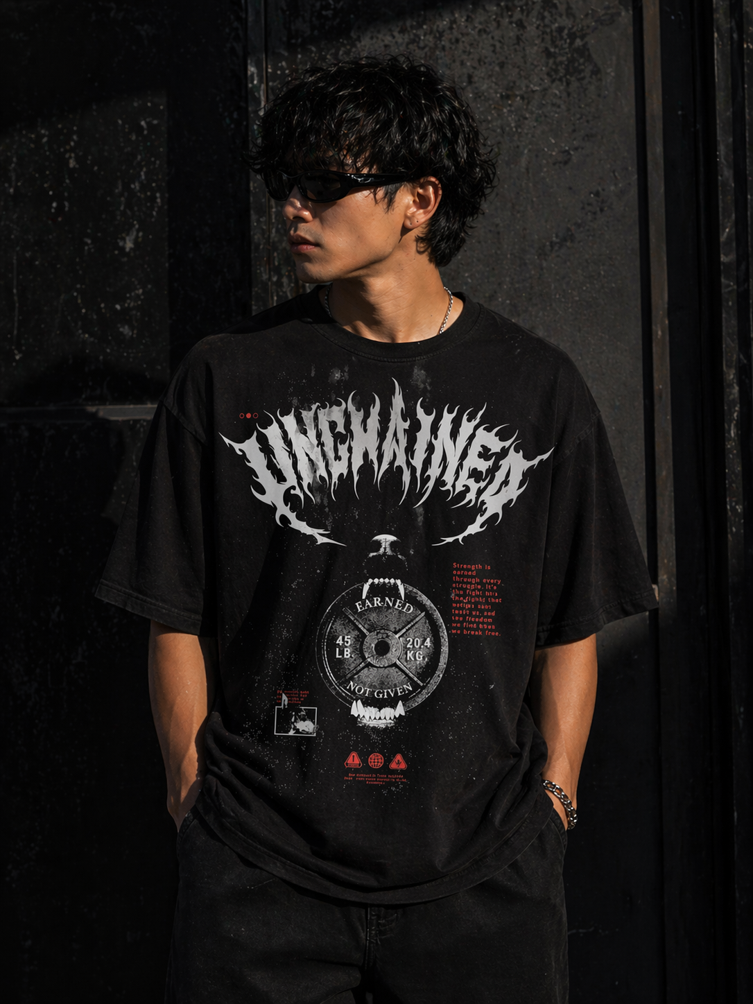CONQUER” Oversized T-Shirt